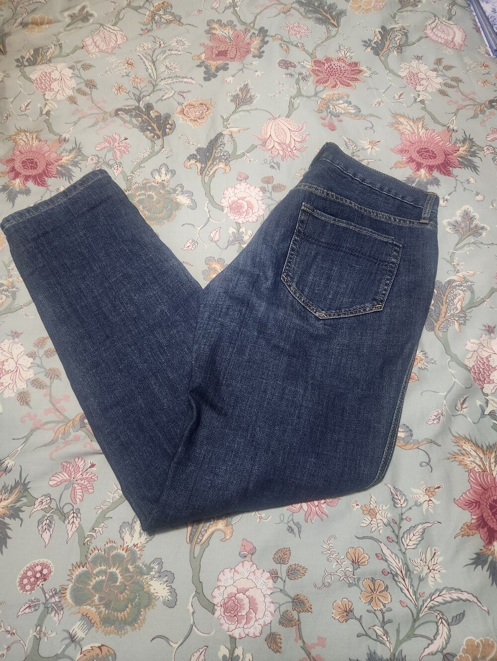 Eddie Bauer Flannel Lined Jeans Dark Wash Size 2